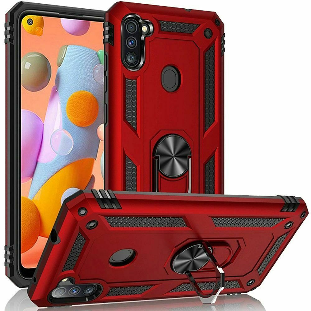 Coque hybride avec anneau pour Samsung Galaxy A11 Coque hybride avec anneau pour Samsung Galaxy A11